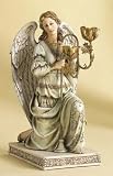 19.75'' Kneeling Angel Garden Figurine