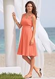 Crinkled Gauze Dress