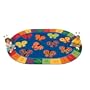 123 ABC Butterfly Fun Rectangle Rug 7'8'' x 10'10''