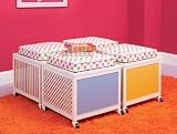 Activity Bench with Game Pieces LittleMissMatched Collection Powell 289-564
