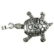 Moveable Turtle - Sterling Silver Pendant Necklace