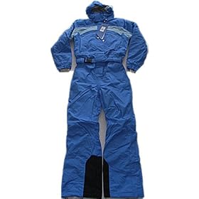 Sky Blue All In One Ski Suit Ladies  Extra Large