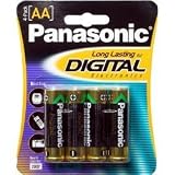 Panasonic LR-6GA/4B Alkaline Batteries (4-Pack)