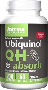Jarrow Formulas QH-Absorb, 200 mg, 60 Count