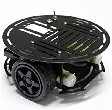 ALSRobotBase AS-2WD Aluminium Mobile Robotic Car Platform(1:48 DC Motor)