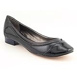 FCUK French Connection Dana Black Flats Shoes Womens SZ 9