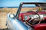 IMAGE OF Wallmonkeys Peel and Stick Wall Decals - Cuban Vintage Car - 72