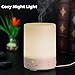 300ml Aroma Essential Oil Diffuser [Upgraded Version] Portable Ultrasonic Cool Mist Humidifier with Auto Shut Off Function-7 Color LED Lights Changing for Home Office Baby Bedroom Room