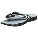 adidas Little Kid/Big Kid Akwah 4 Flip Flop,Black/White/Silver,5 M US Big Kid