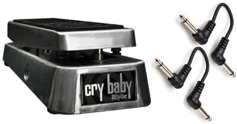 Jim Dunlop ZW45 Zakk Wyle Signature Wah Pedal Two Free 6" Patch Cables