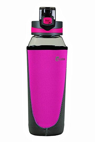 bubba 32 oz flo bottle with neoprene sleeve pink