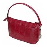 高級クロコダイル 女性用ポシェット(マット) レッド LBP-4011wh-RD