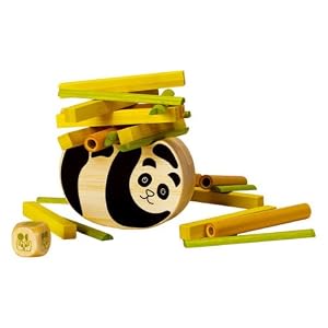 Hape Bamboo Collection New Pandabo Balancing Game