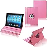 CrazyOnDigital Rotating Stand Leather Case with SLEEP AND WAKE Function for 