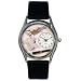 Whimsical Watches Women's Chiropractor Black Leather Watch #S0610009