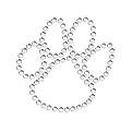 Paw Prints Cheek Crystal Decal 12-pk.