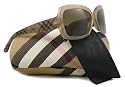 AUTHENTIC BURBERRY SUNGLASSES B BE 4074 3166/13 BEIGE BE4074