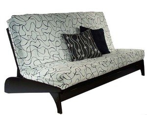 Dillon Black Queen Futon Strata Furniture