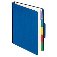 Pendaflex  Vertical Personnel Folders, 1/3 Cut, Top Tab, Letter, Blue,  10 Per Box,(SER-1-BL)