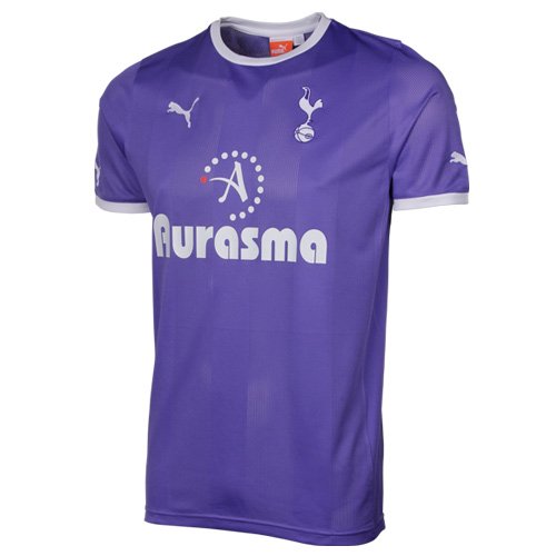 Puma Tottenham Hotspur Away Soccer Jersey 11/12 - Purple/White Puma Tottenham Hotspur Away Soccer Jersey 11/12 - Purple/White