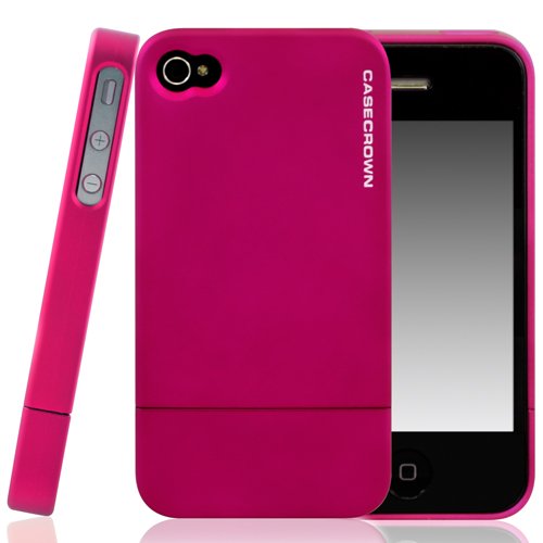 CaseCrown Lux Glider Case for Apple iPhone 4 and 4S (AT&T, Sprint, & Verizon compatible) - Purple Amethyst