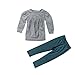 Elevin(TM)Toddler Kids Girls Autumn Warm Long Sleeve T-shirt +Long Pants Outfit