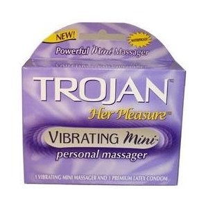 Trojan Her Pleasure Vibrating Personal Massager Mini Kit