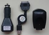 Review EMARTBUY  / EMARTBUY APPLE IPOD TOUCH 2 16GB AND 32GB USB MAINS CAR MULTI CHARGER ADAPTOR PACK - BLACK