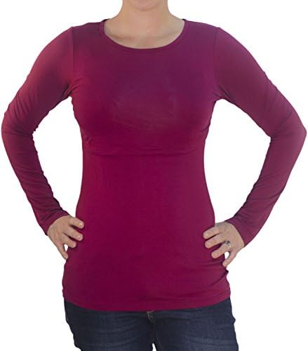 Latched Mama Women's Long Sleeve Nursing Shirt