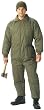 Olive Drab Insulated Coveralls