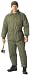 Olive Drab Insulated Coveralls