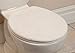 Toilet Lid Covers, Ivory
