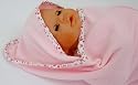 DOLLS SNUGGLE FLEECE BLANKET