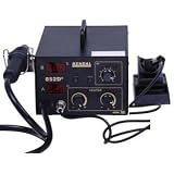 Buy 2 IN 1 SMD HOT AIR REWORK SOLDERING IRON STATION 852D+ by kendal