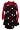 Fall Winter Rare Editions Girls Navy Blue Polka Dot Dress-2 Toddler