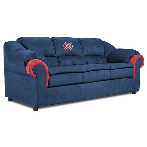 Chicago Cubs MLB Pub Sofa