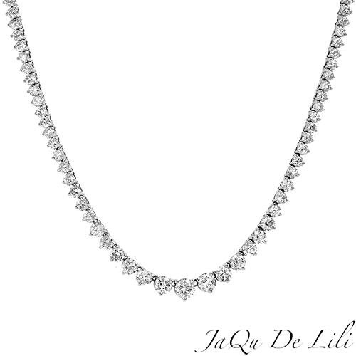 Jaqu Lili SI2 SI3 Diamond Necklace