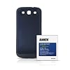 Anker� 4400mAh Power Akku mit dunkelblauem Akkufachdeckel f�r Samsung Galaxy SIII / Galaxy S3 / I9300 / GT-I9300, ersetzt EB-L1G6LLU, mit NFC / Google Wallet