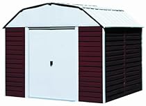 Hot Sale Arrow RH1014 Red Barn 10-Feet by 14-Feet Steel Storage Shed