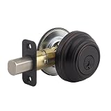 Kwikset 99800-089 Signatures 980 Grade 1 Security Single Cylinder SmartKey Deadbolt, Venetian Bronze