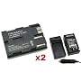 2 PACK Canon BP-511a / BP-511 Battery + Replacemen&hellip by Aftermarket