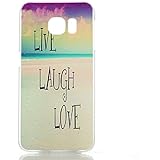 Sannysis New Live Laugh Love PC Hard Case Cover Skin For Samsung Galaxy S6 Edge