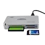 Integral USB 2.0 MultiCard Reader - Card reader ( Memory Stick, MS PRO, Microdrive, MMC, SD, SM, MS Duo, xD, MS PRO Duo, miniSD, CF, RS-MMC, TransFlash, MMCmobile, microSD, MMCplus ) - Hi-Speed USB
