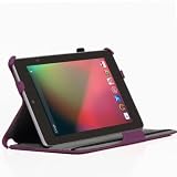 Blurex Ultra-Slim Case for Google Nexus 7 inch Tablet - With built in Multi-Angle Stand (Purple)