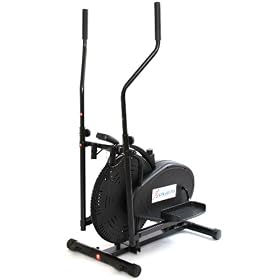 GYMMASTER ELLIPTICAL EXERCISE CROSS TRAINER in BLACK 2012 Model - 1 year warranty