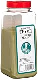 McCormick Thyme, Ground, 11-Ounce Plastic Bottle (Pack of 2)