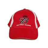 New Anheuser-Busch Bud King Racing Nascar Cotton Hat Cap - Red White