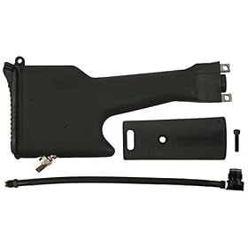 Tippmann Paintball A-5 M249 Gas Thru Stock Kit by Gas Mask