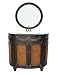 Aitlyn Vanity W. Galaxy Black Granite Countertop &amp; Mirror &amp; Ceramic Sink &amp; Faucet