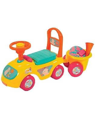 Makka Pakka sit and ride with trailer